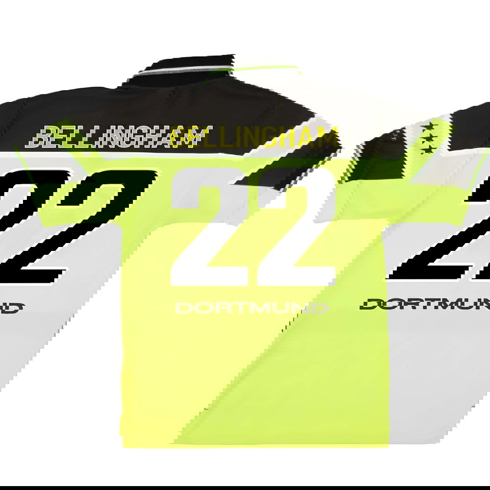 Borussia Dortmund 1997-1998 Home Shirt (XXL) (Very Good) (Bellingham 22)