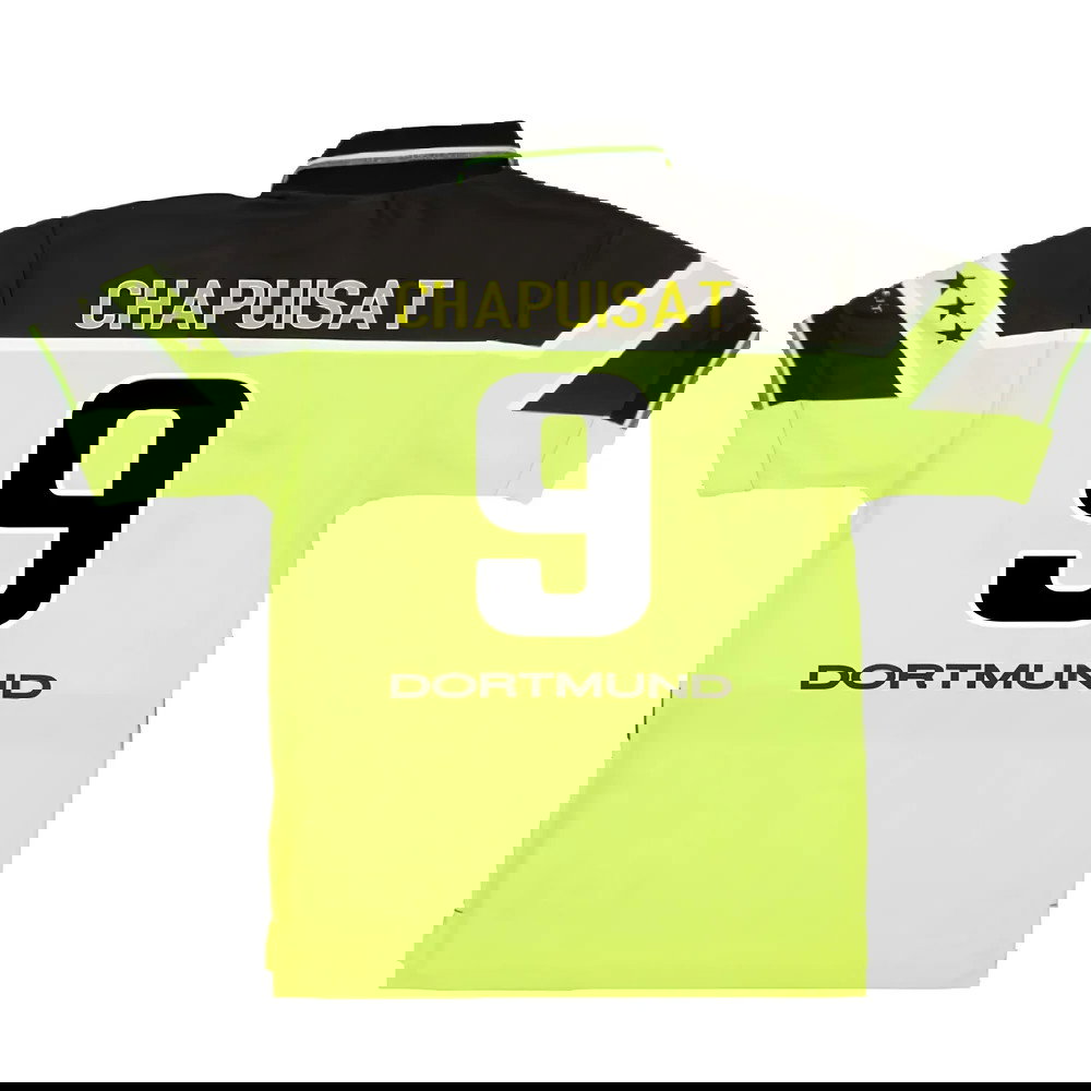 Borussia Dortmund 1997-1998 Home Shirt (XXL) (Very Good) (Chapuisat 9)