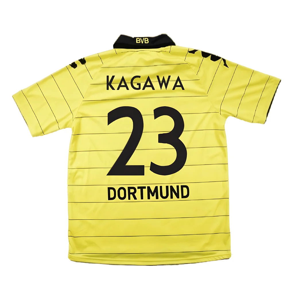 Borussia Dortmund 2010-11 Home Shirt ((Excellent) M) (Kagawa 23)