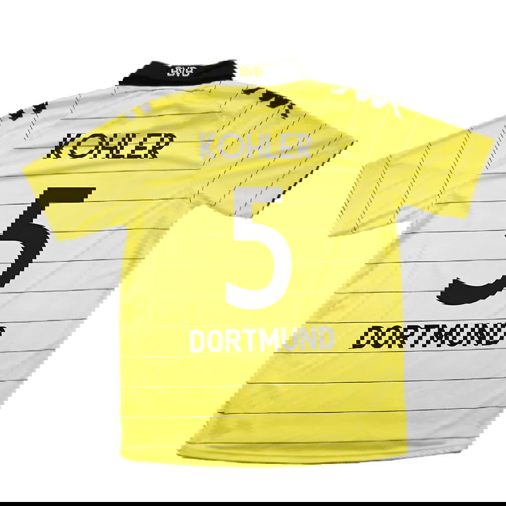 Borussia Dortmund 2010-11 Home Shirt ((Excellent) M) (Kohler 5)