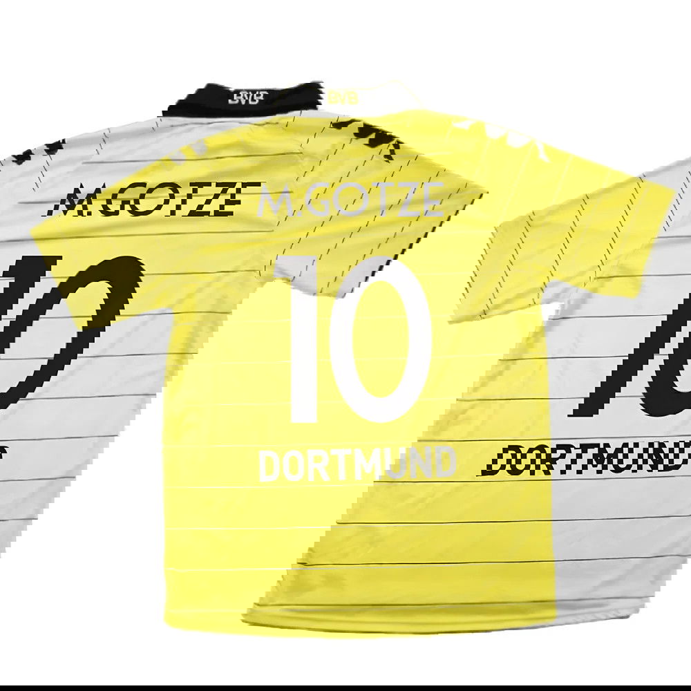 Borussia Dortmund 2010-11 Home Shirt ((Excellent) M) (M.Gotze 10)