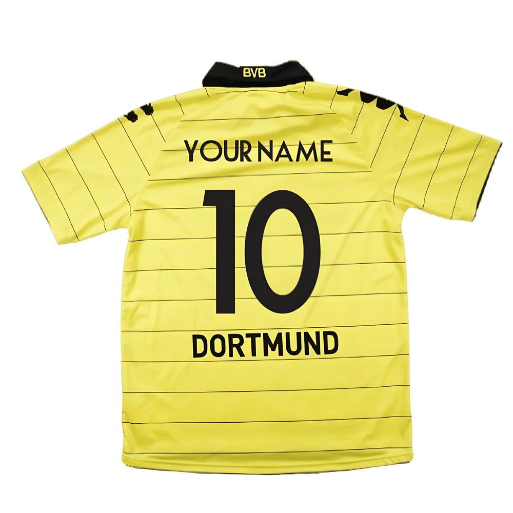 Borussia Dortmund 2010-11 Home Shirt ((Excellent) M) (Your Name)