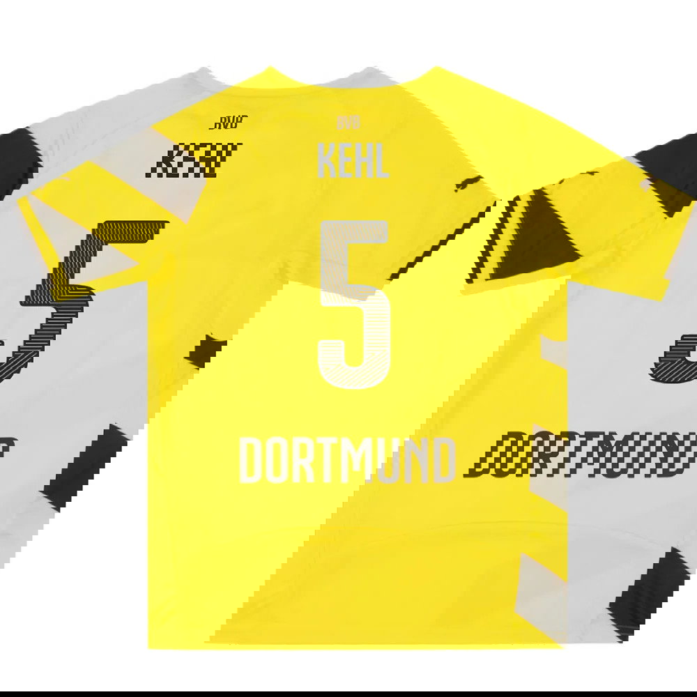 Borussia Dortmund 2014-15 Home Shirt (2XL) (Very Good) (Kehl 5)