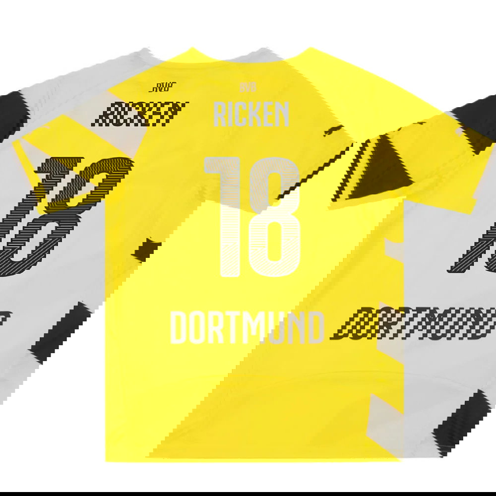 Borussia Dortmund 2014-15 Home Shirt (2XL) (Very Good) (Ricken 18)