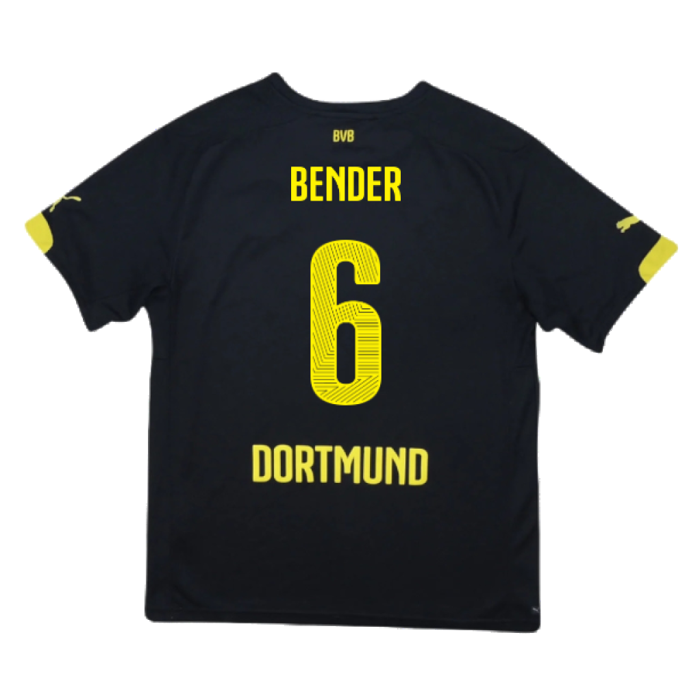 Borussia Dortmund 2014-16 Away Shirt ((Excellent) S) (Bender 6)