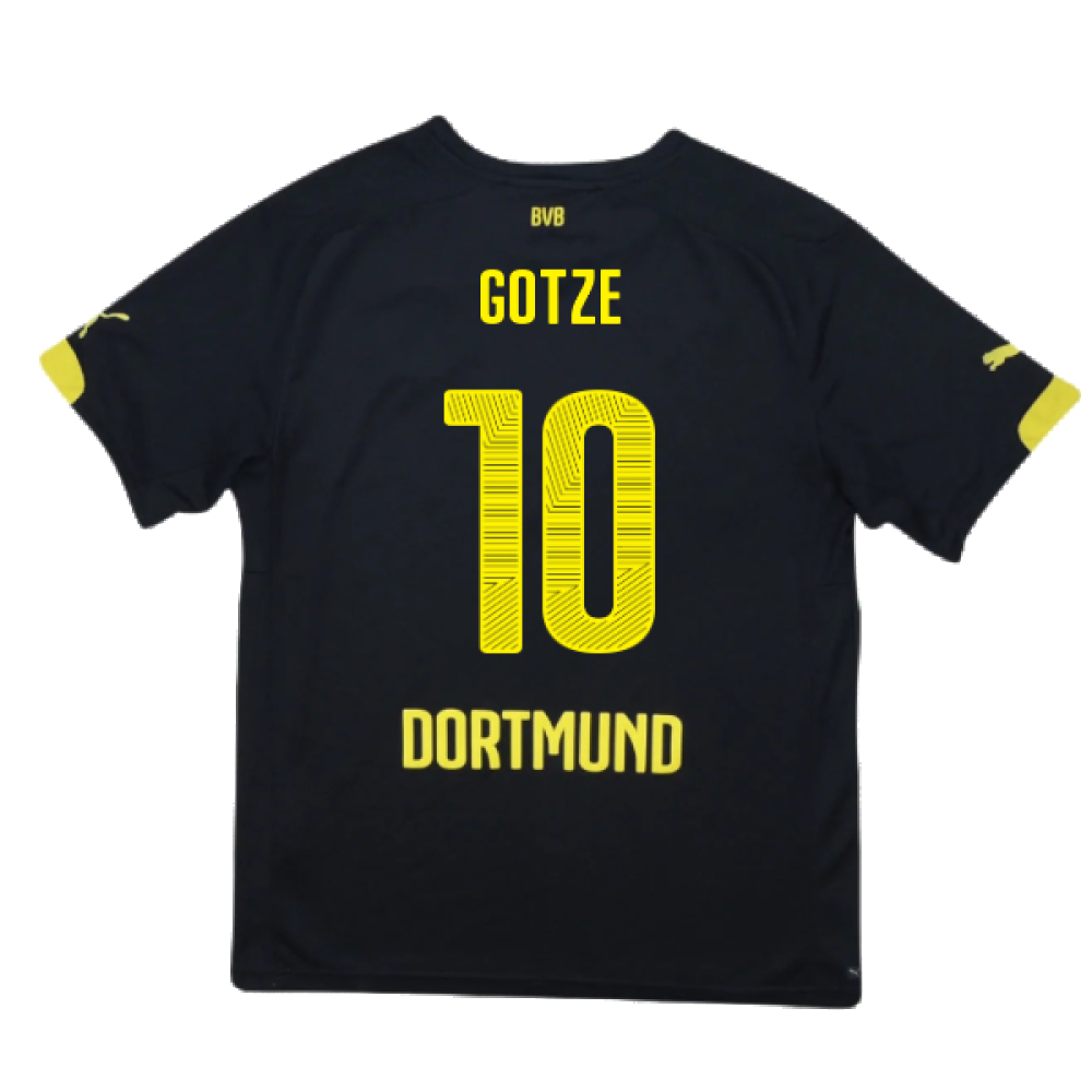 Borussia Dortmund 2014-16 Away Shirt ((Very Good) S) (Gotze 10)