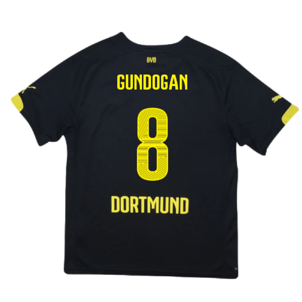 Borussia Dortmund 2014-16 Away Shirt ((Very Good) S) (Gundogan 8)