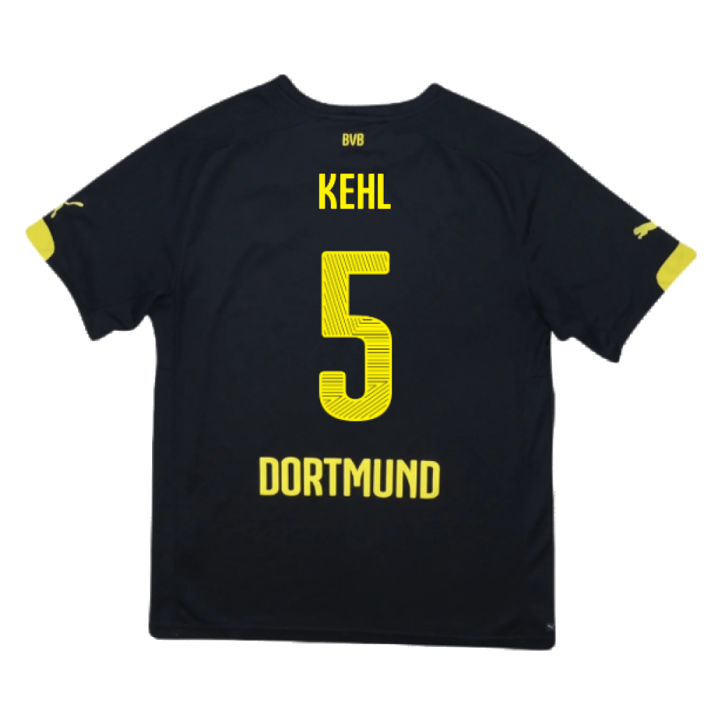 Borussia Dortmund 2014-16 Away Shirt ((Very Good) S) (Kehl 5)