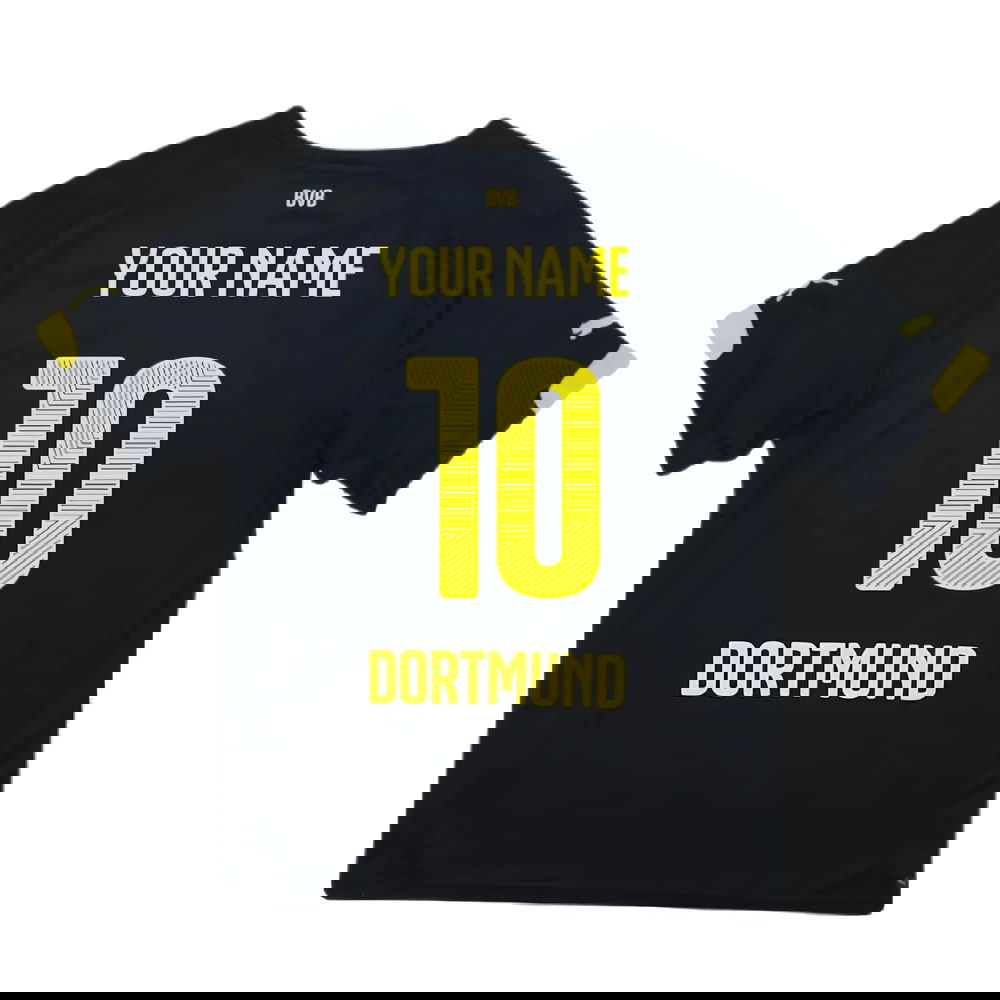 Borussia Dortmund 2014-16 Away Shirt ((Very Good) S) (Your Name)