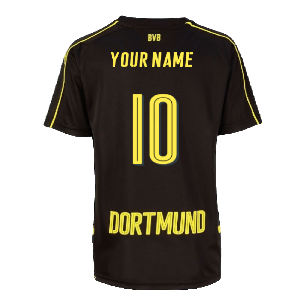 Borussia Dortmund 2016-17 Away Shirt ((Mint) XXLB) (Your Name)