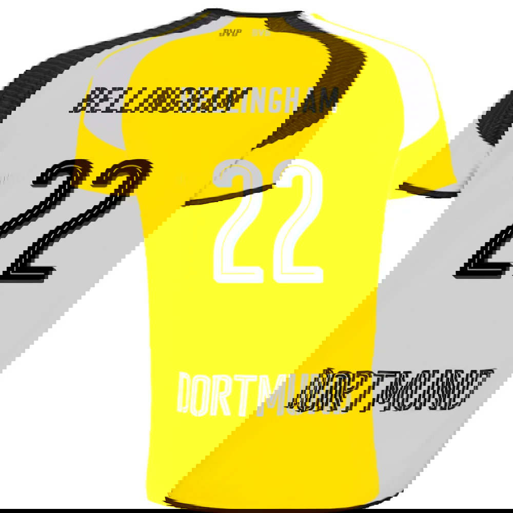 Borussia Dortmund 2016-17 Champions League Home Shirt (Excellent) (Bellingham 22)