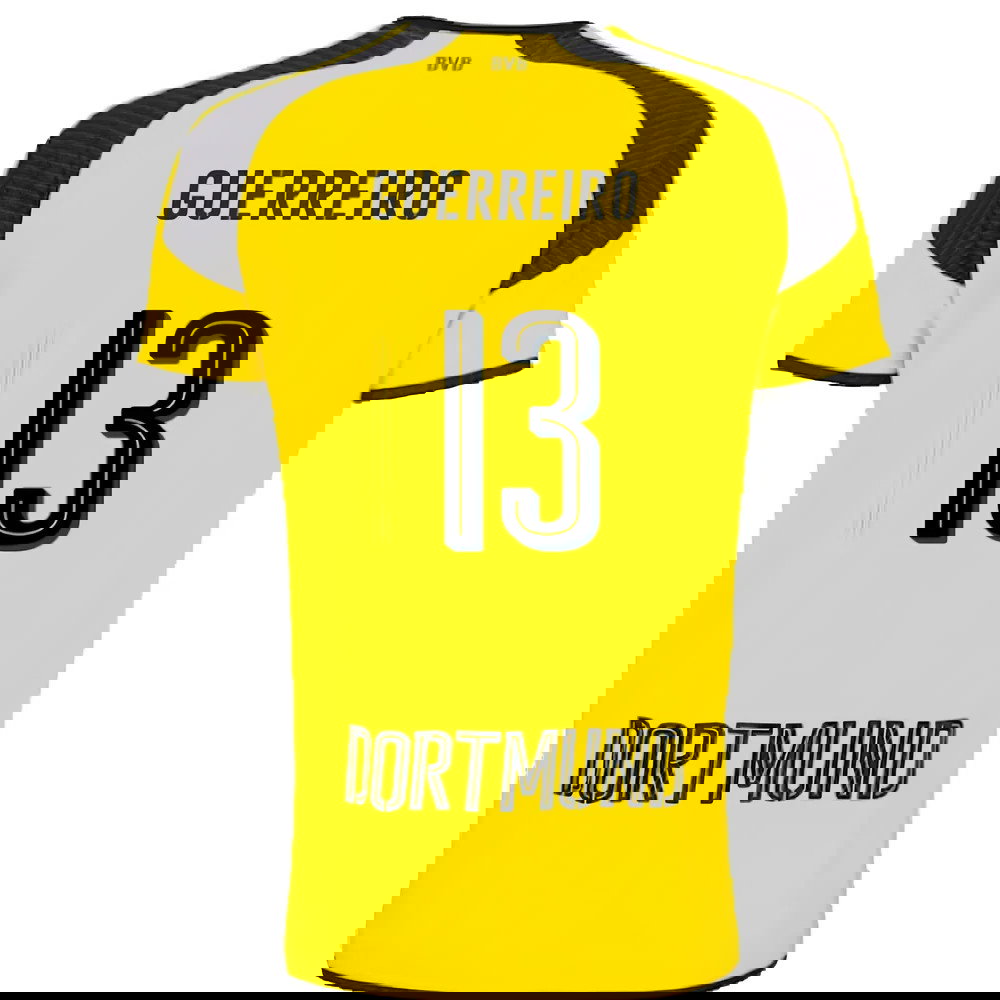 Borussia Dortmund 2016-17 Champions League Home Shirt (Excellent) (Guerreiro 13)