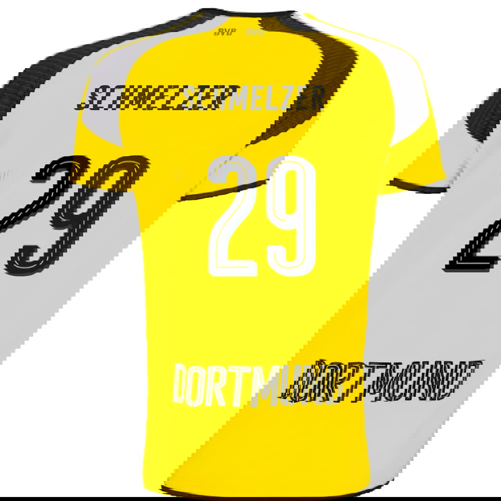 Borussia Dortmund 2016-17 Champions League Home Shirt (Excellent) (Schmelzer 29)