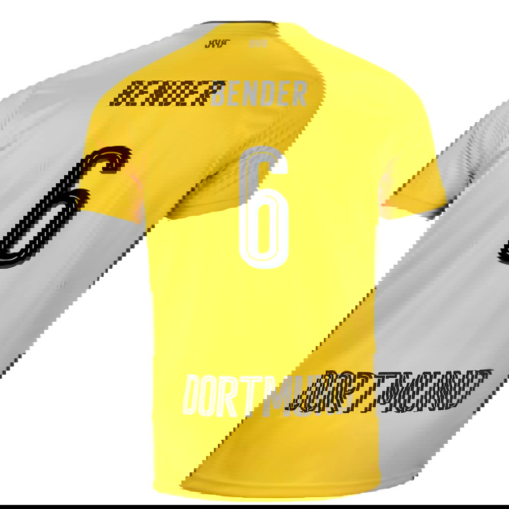 Borussia Dortmund 2017-18 Home Shirt (S) (Very Good) (Bender 6)