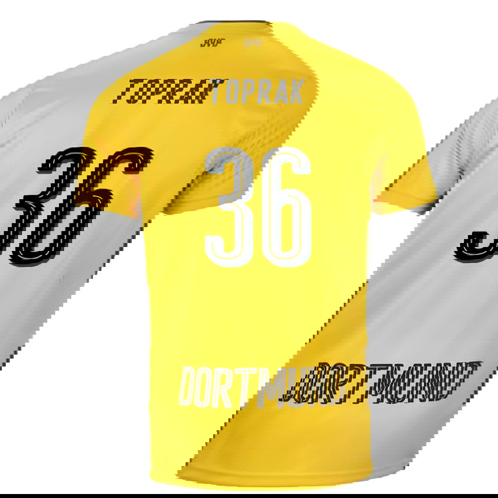 Borussia Dortmund 2017-18 Home Shirt (S) (Very Good) (Toprak 36)