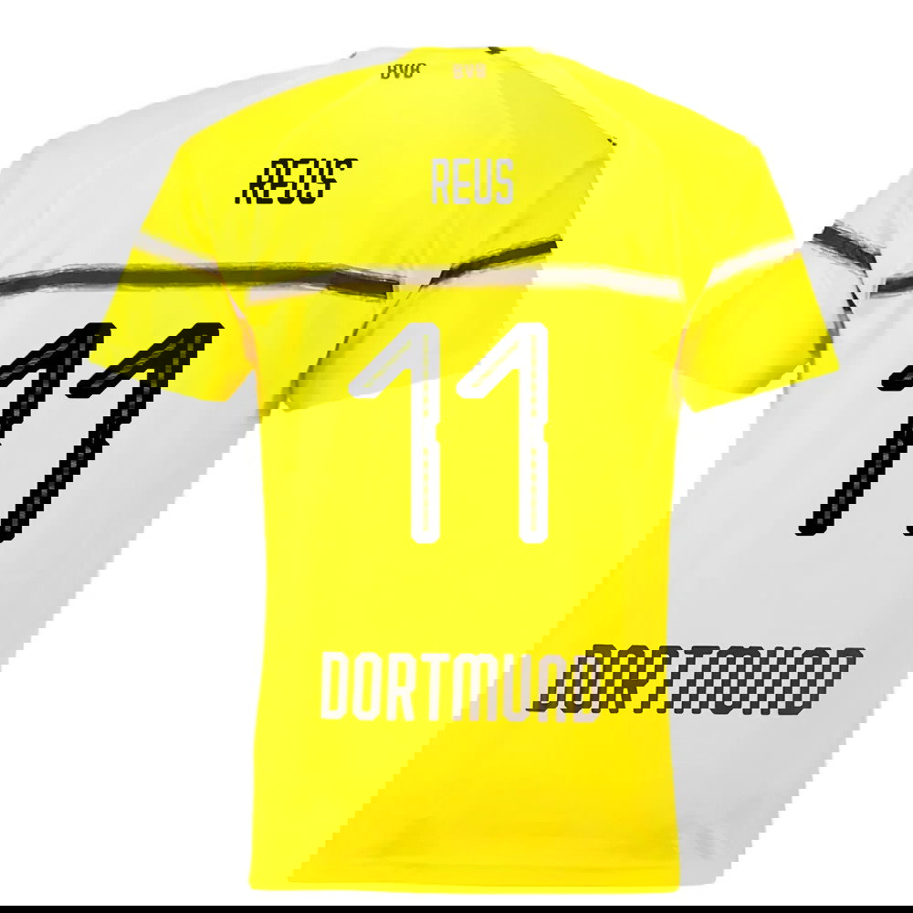 Borussia Dortmund 2018-19 European/Cup Home Shirt (L) (Very Good) (Reus 11)
