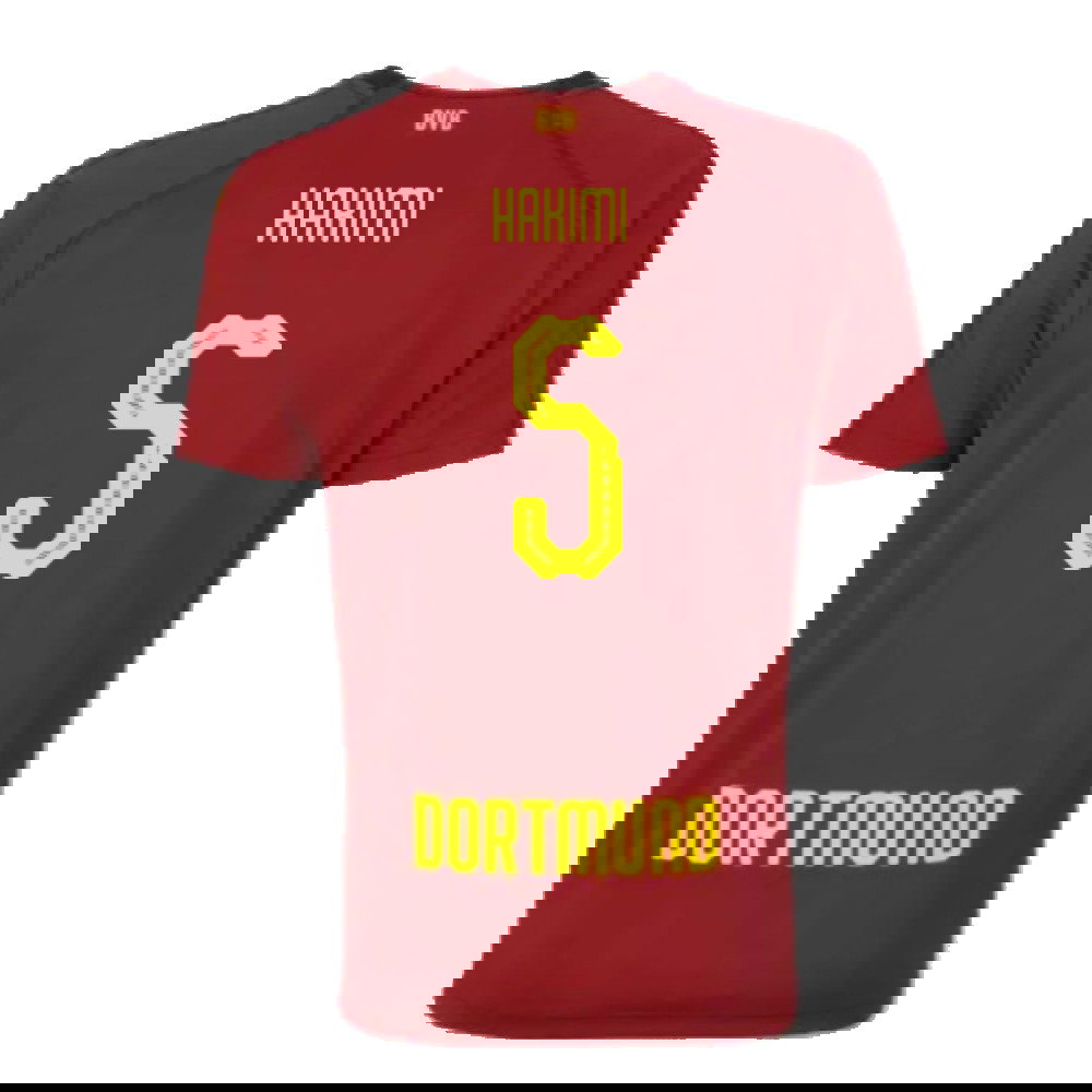 Borussia Dortmund 2018-19 Third Shirt (S) (Mint) (Hakimi 5)