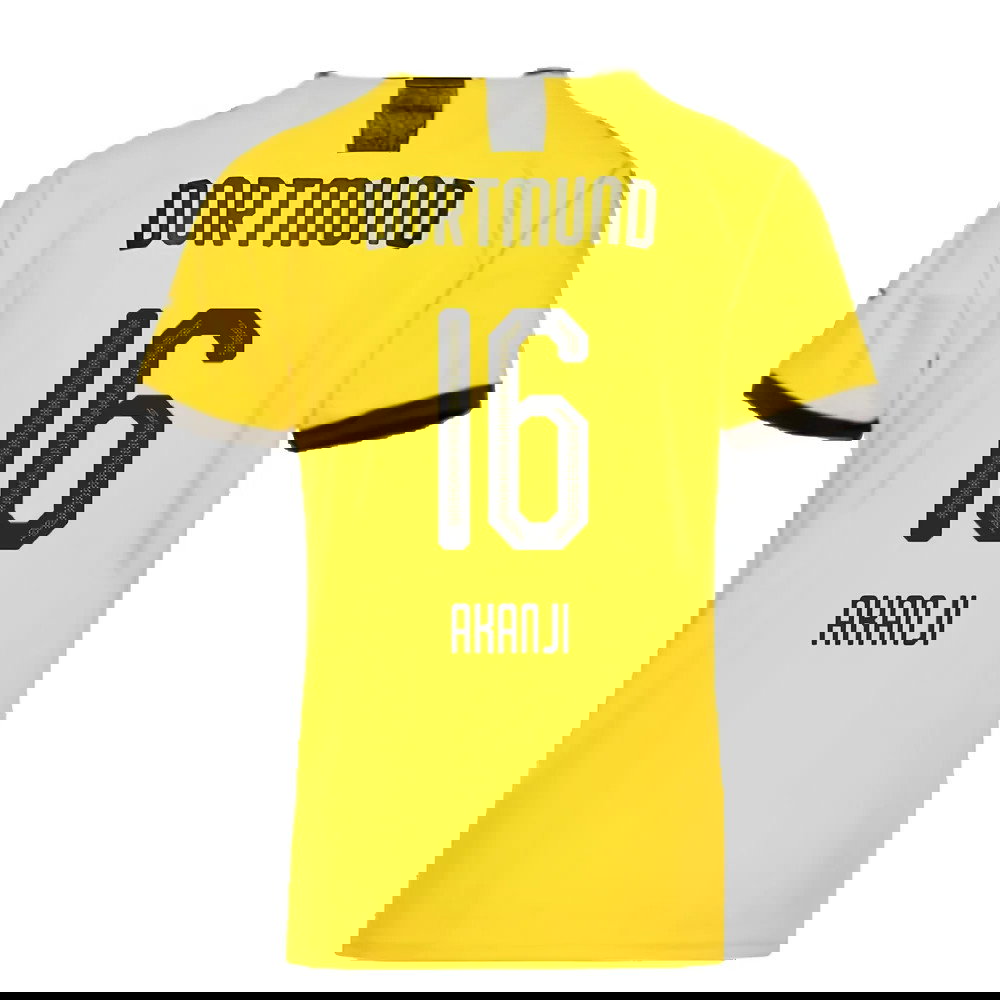 Borussia Dortmund 2019-20 Home Shirt (L) (Excellent) (AKANJI 16)