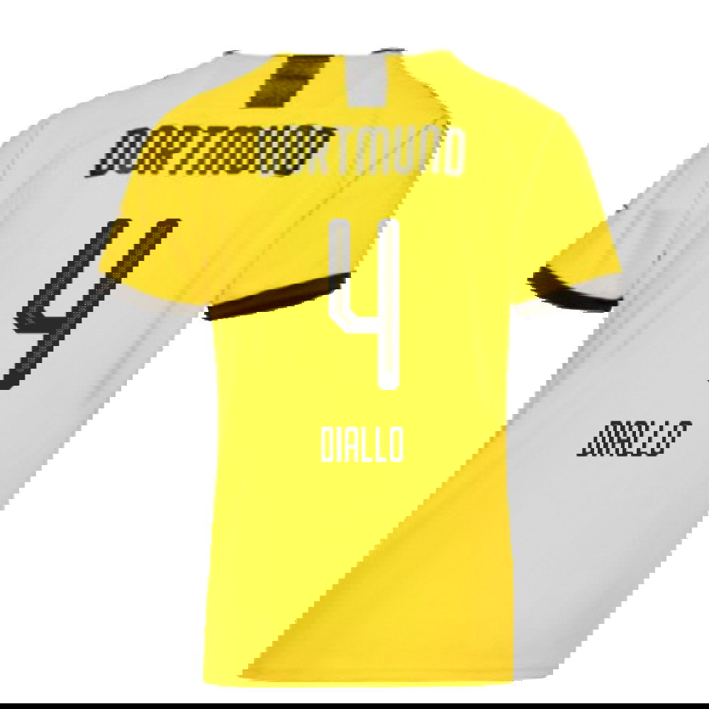 Borussia Dortmund 2019-20 Home Shirt (L) (Excellent) (DIALLO 4)