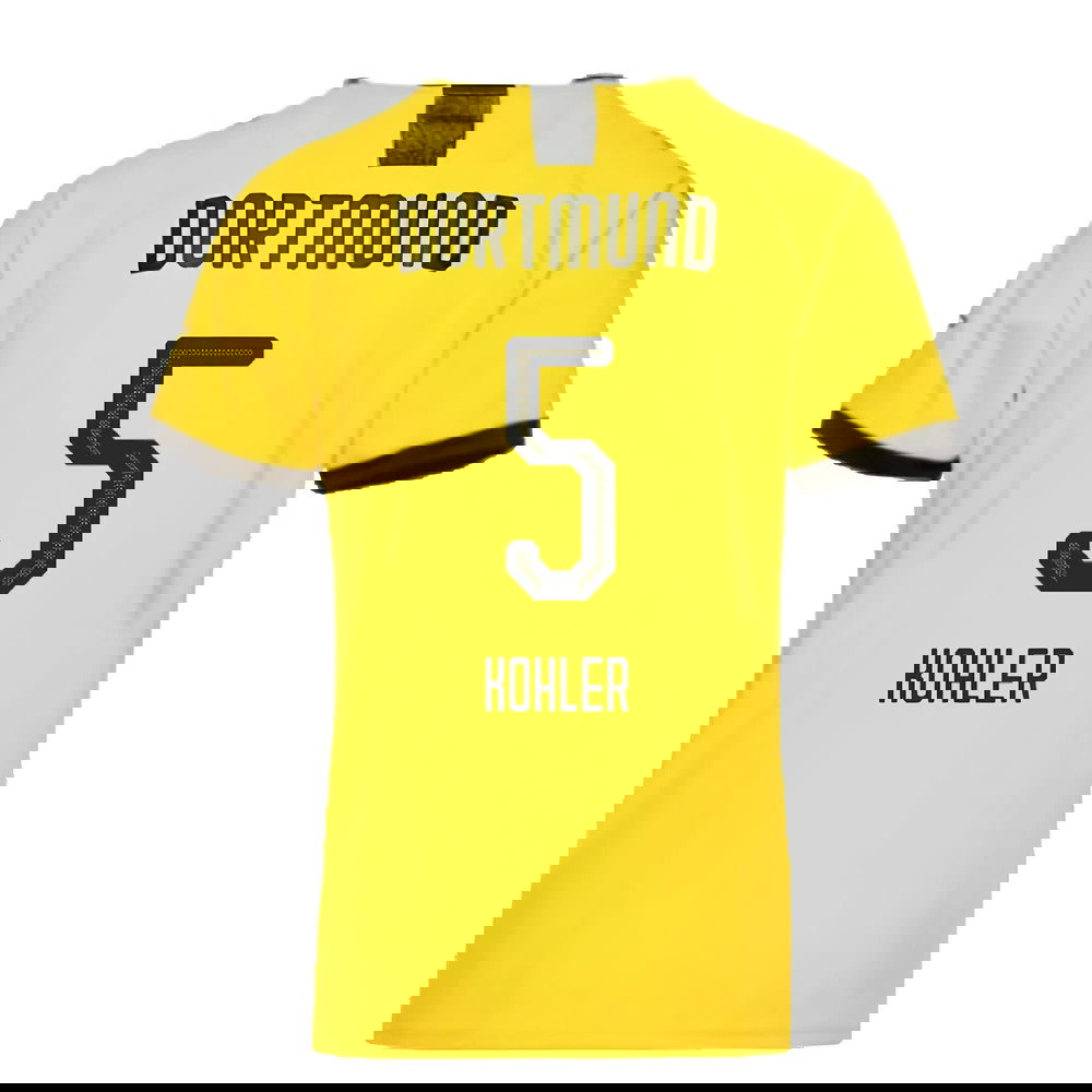 Borussia Dortmund 2019-20 Home Shirt (L) (Excellent) (KOHLER 5)