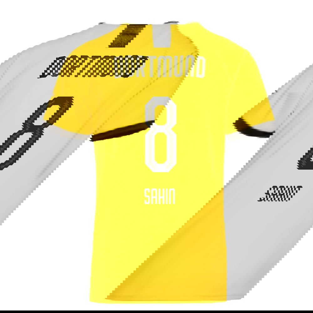 Borussia Dortmund 2019-20 Home Shirt (L) (Excellent) (SAHIN 8)