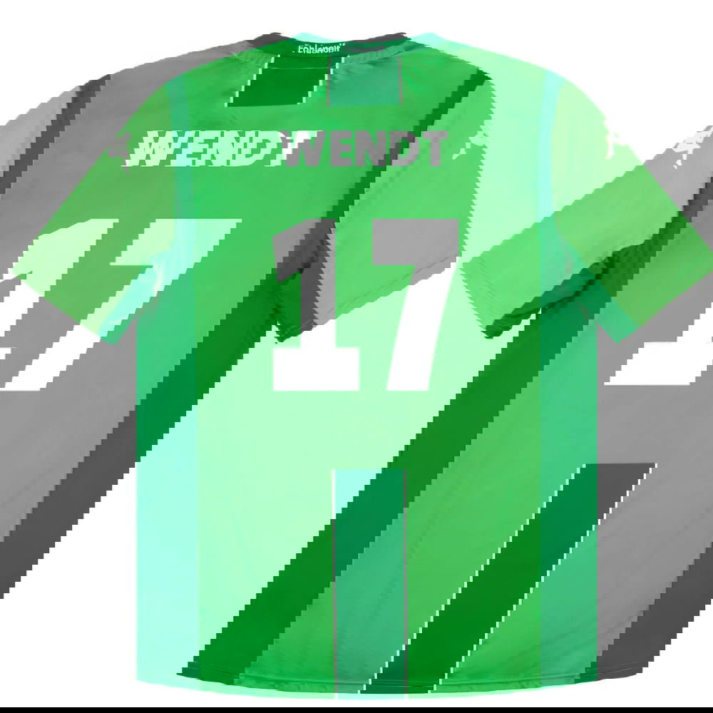 Borussia Monchengladbach 2014-15 Away Shirt ((Excellent) XL) (Wendt 17)