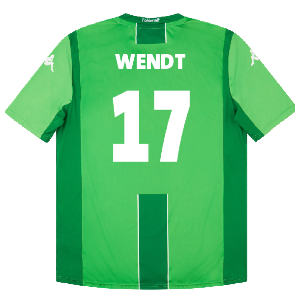 Borussia Monchengladbach 2014-15 Away Shirt ((Excellent) XL) (Wendt 17)