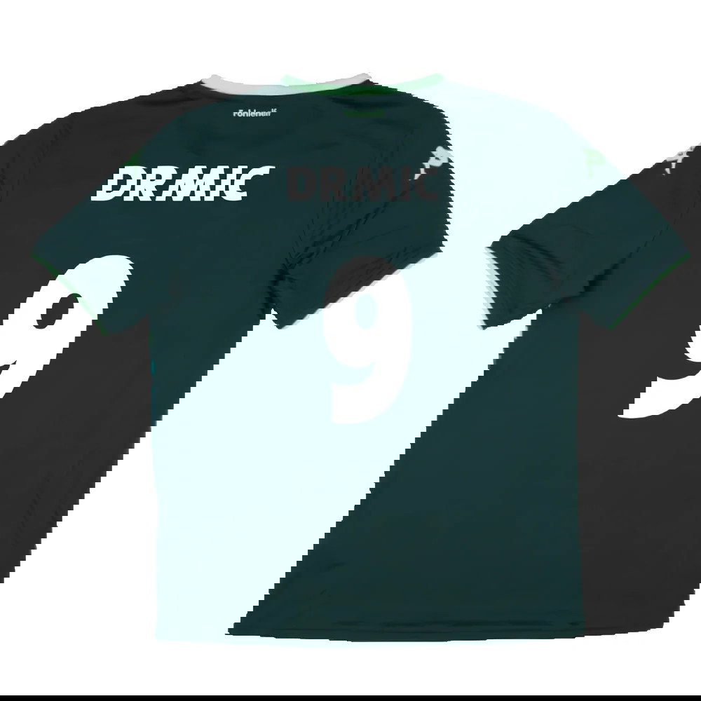 Borussia Monchengladbach 2015-16 Away Shirt (Mint) (Drmic 9)