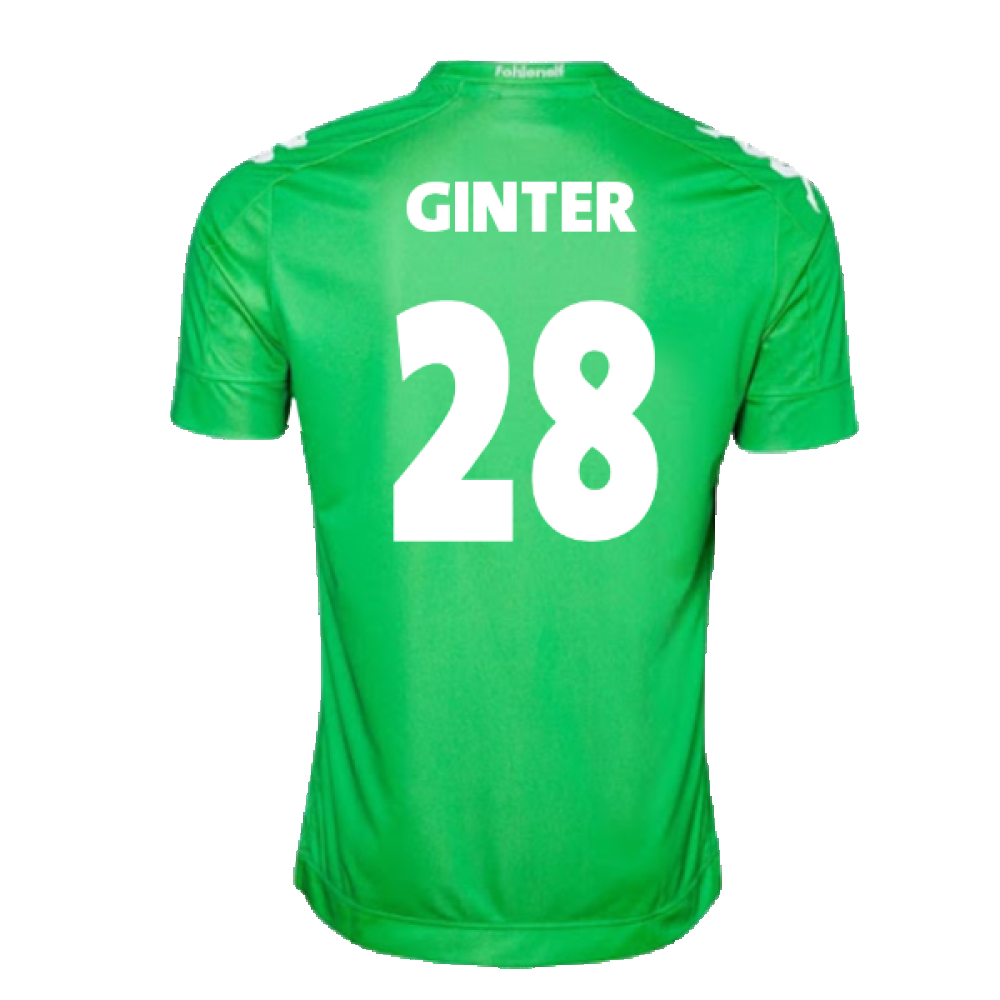 Borussia Monchengladbach 2016-18 Away Shirt ((Very Good) XL) (Ginter 28)