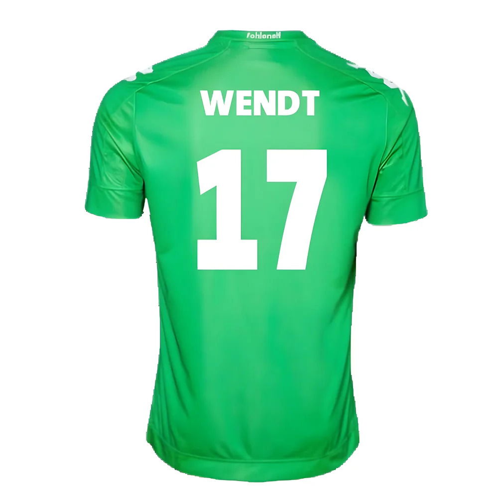 Borussia Monchengladbach 2016-18 Away Shirt ((Very Good) XL) (Wendt 17)