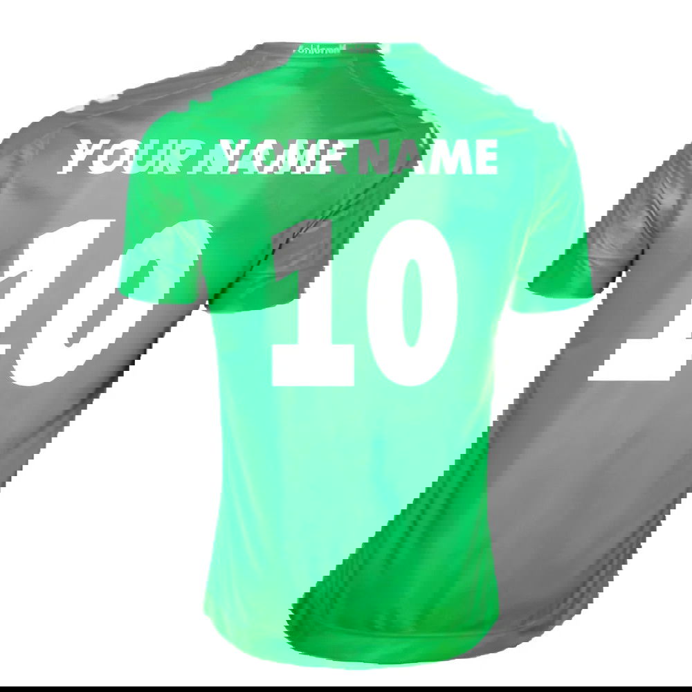 Borussia Monchengladbach 2016-18 Away Shirt ((Very Good) XL) (Your Name)