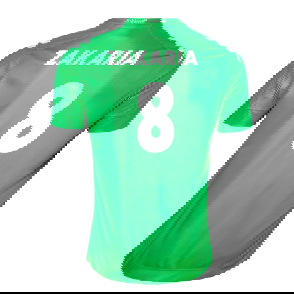 Borussia Monchengladbach 2016-18 Away Shirt (M) Hazard #10 (Very Good) (Zakaria 8)