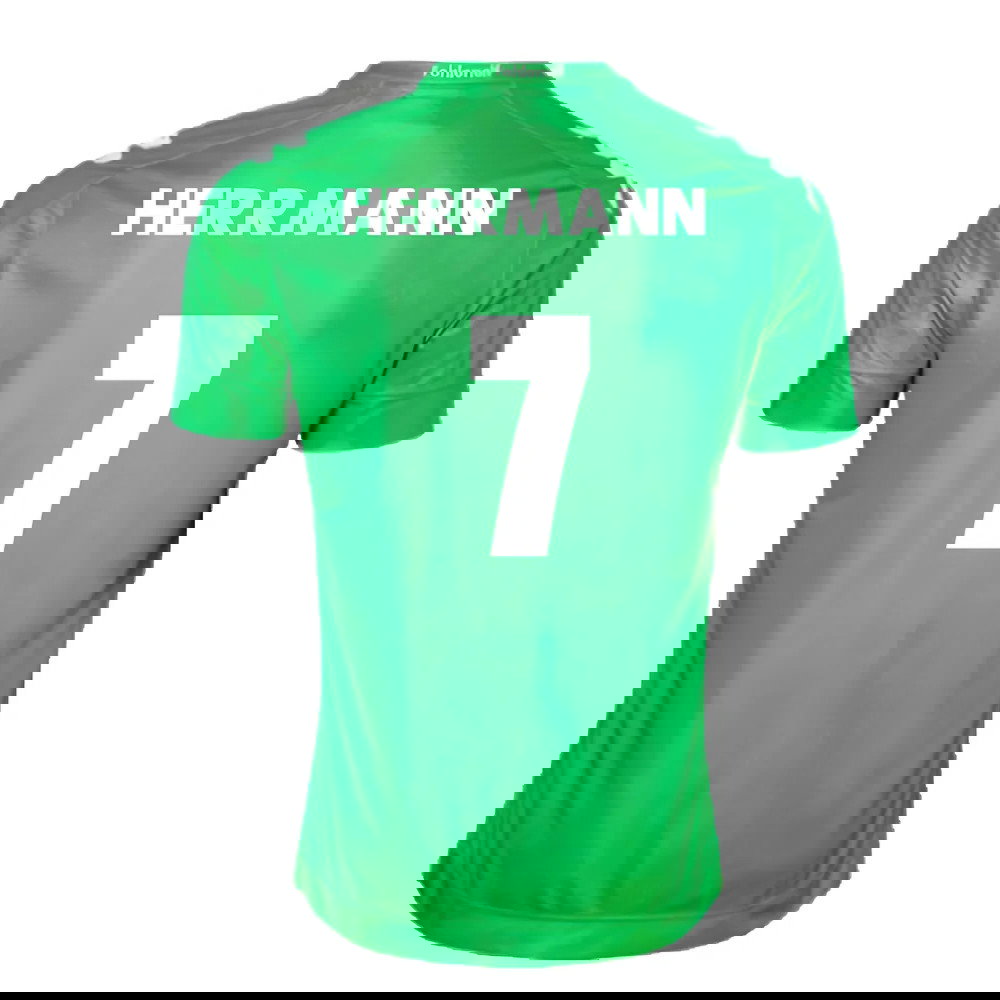 Borussia Monchengladbach 2017-18 Away Shirt (Mint) (Herrmann 7)