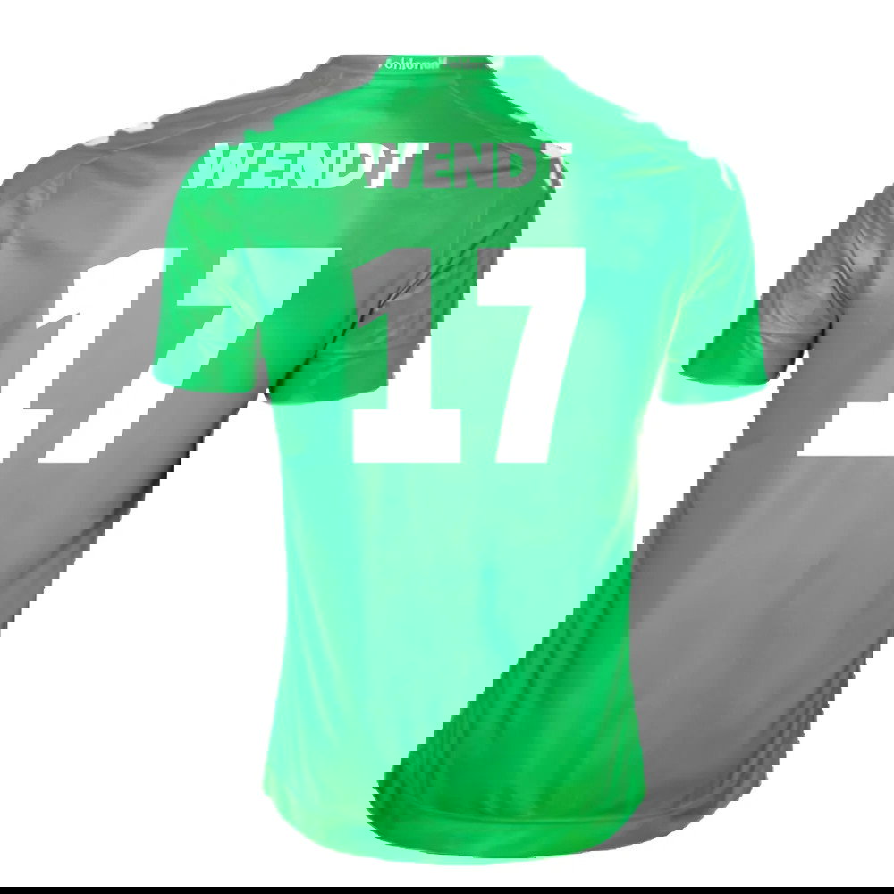 Borussia Monchengladbach 2017-18 Away Shirt (Mint) (Wendt 17)