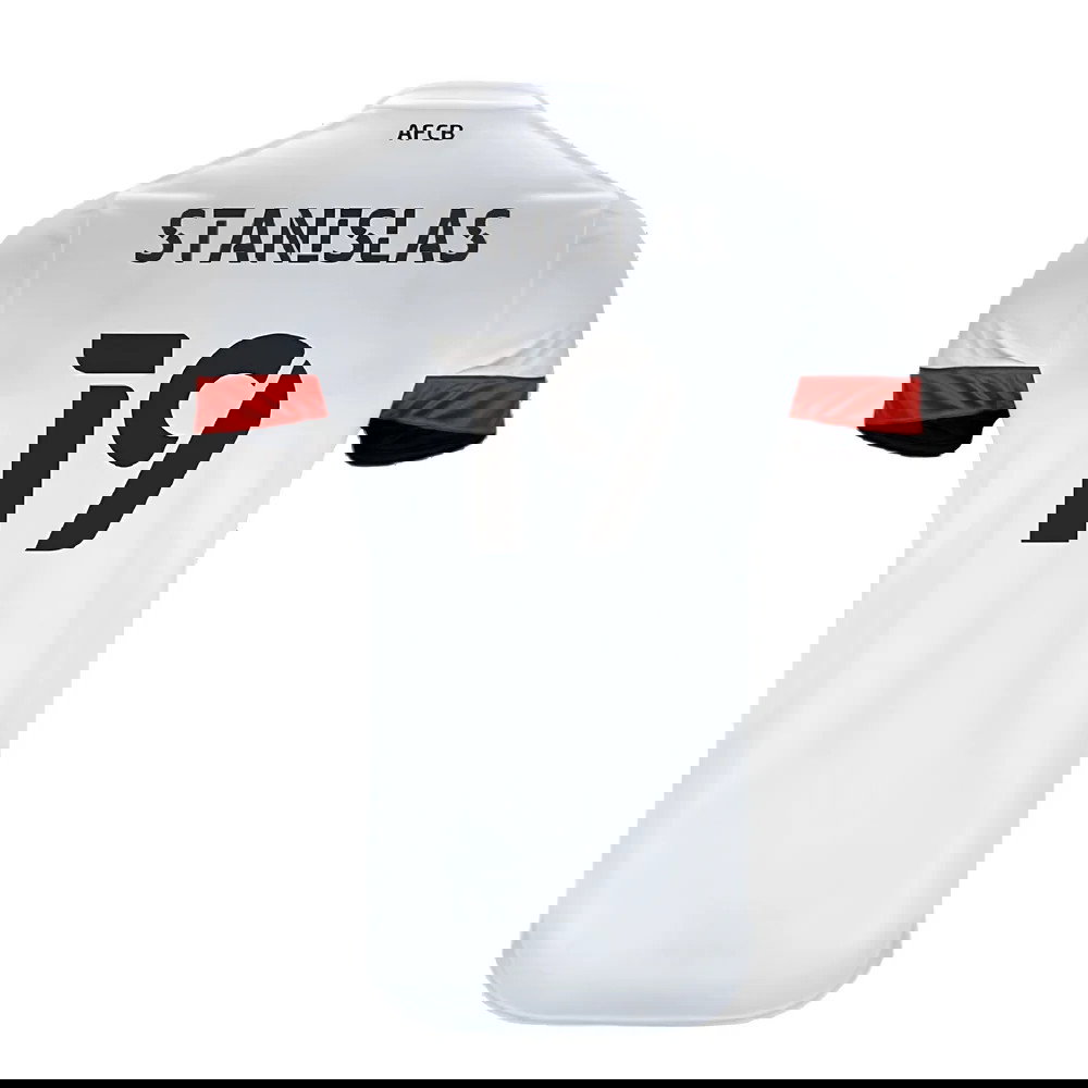 Bournemouth 2021-22 Away Shirt (Sponsorless) (XXL) (Stanislas 19) (Excellent)