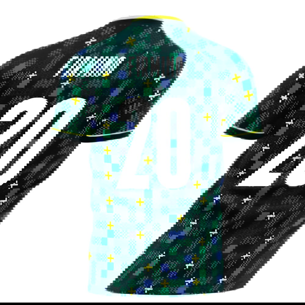  Brazil 2025-2026 Third Concept Football Kit (Libero) (FIRMINO 20)