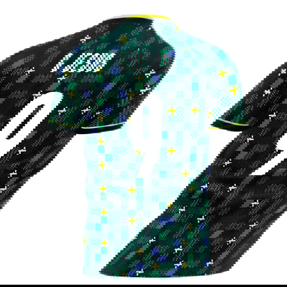  Brazil 2025-2026 Third Concept Football Kit (Libero) (G JESUS 9)