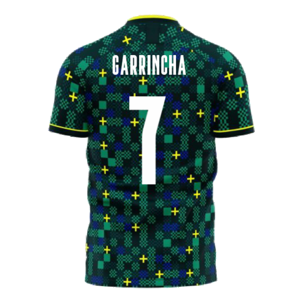  Brazil 2025-2026 Third Concept Football Kit (Libero) (GARRINCHA 7)