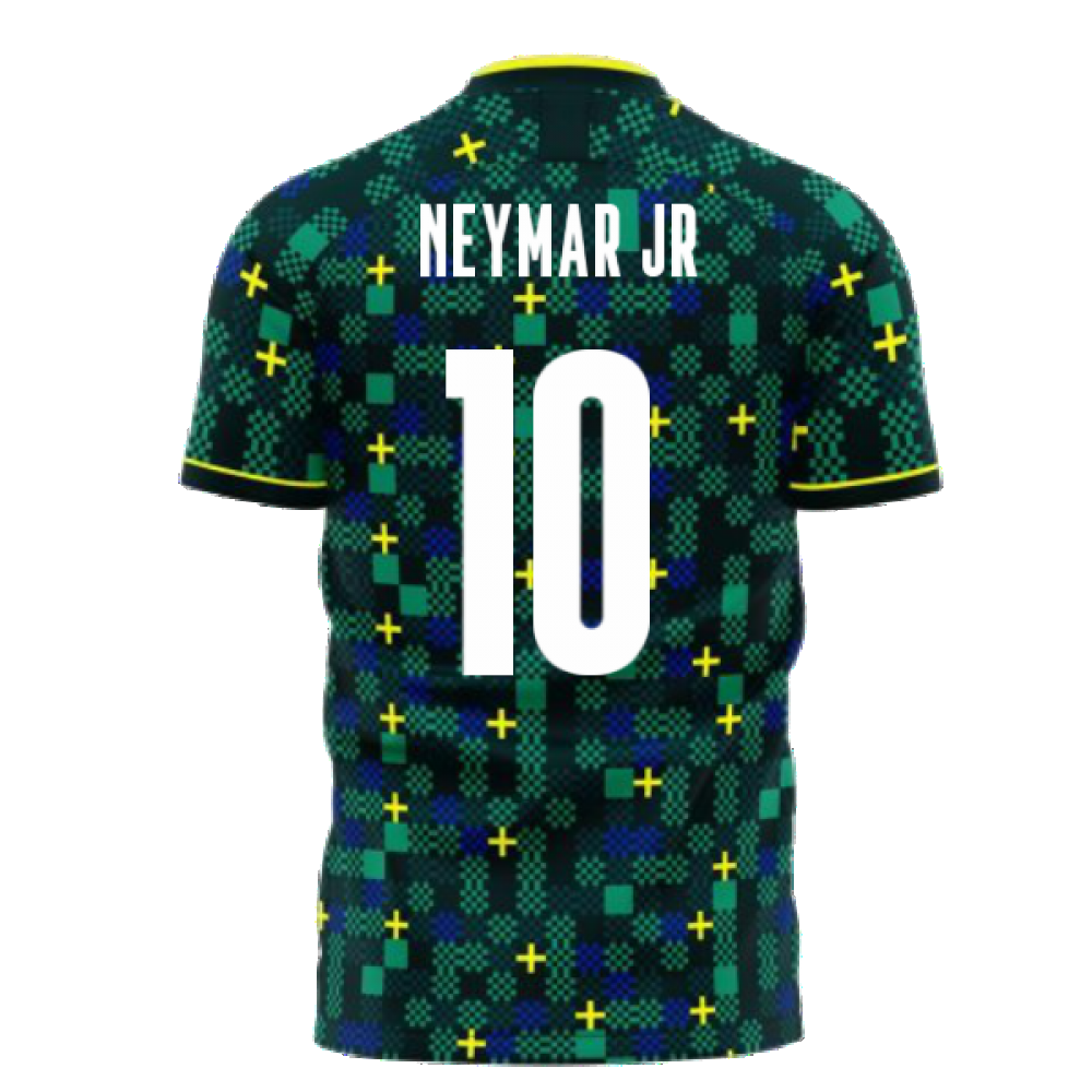  Brazil 2025-2026 Third Concept Football Kit (Libero) (NEYMAR JR 10)