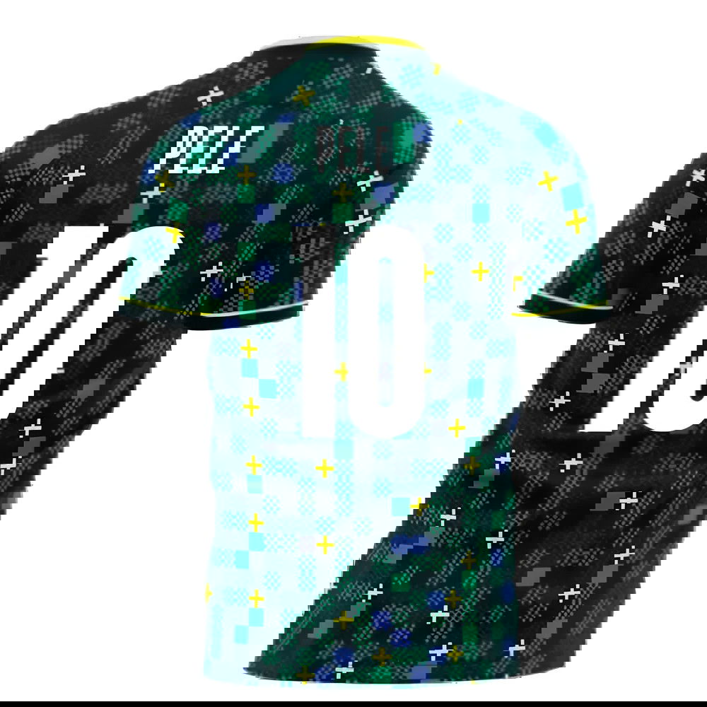  Brazil 2025-2026 Third Concept Football Kit (Libero) (PELE 10)