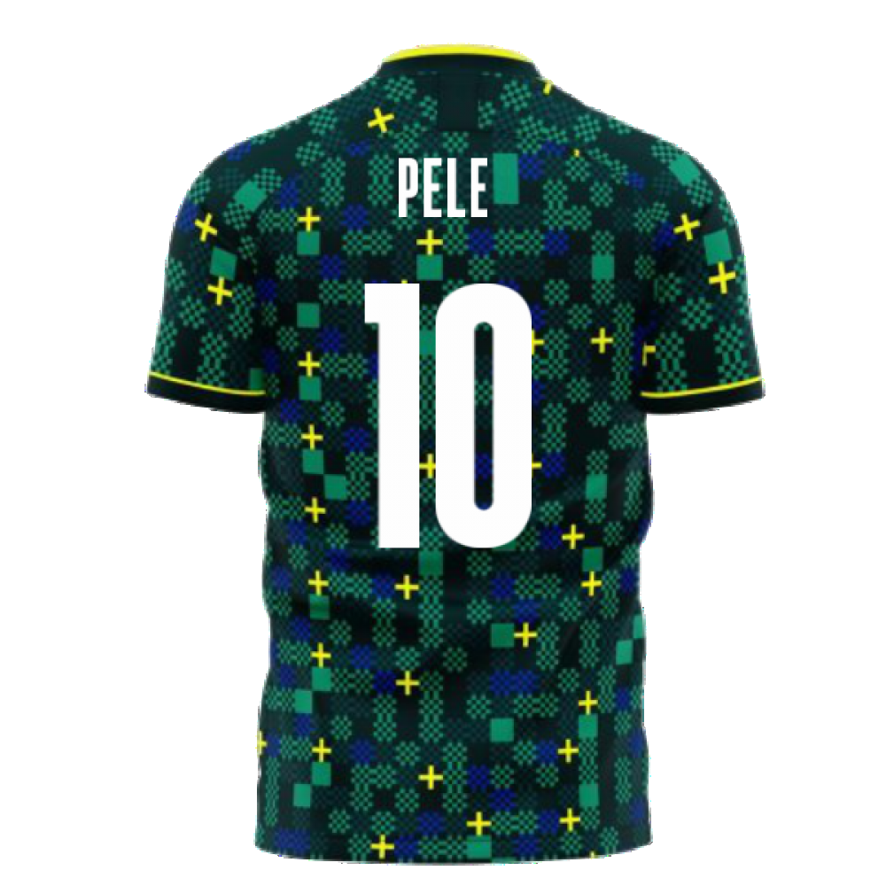  Brazil 2025-2026 Third Concept Football Kit (Libero) (PELE 10)