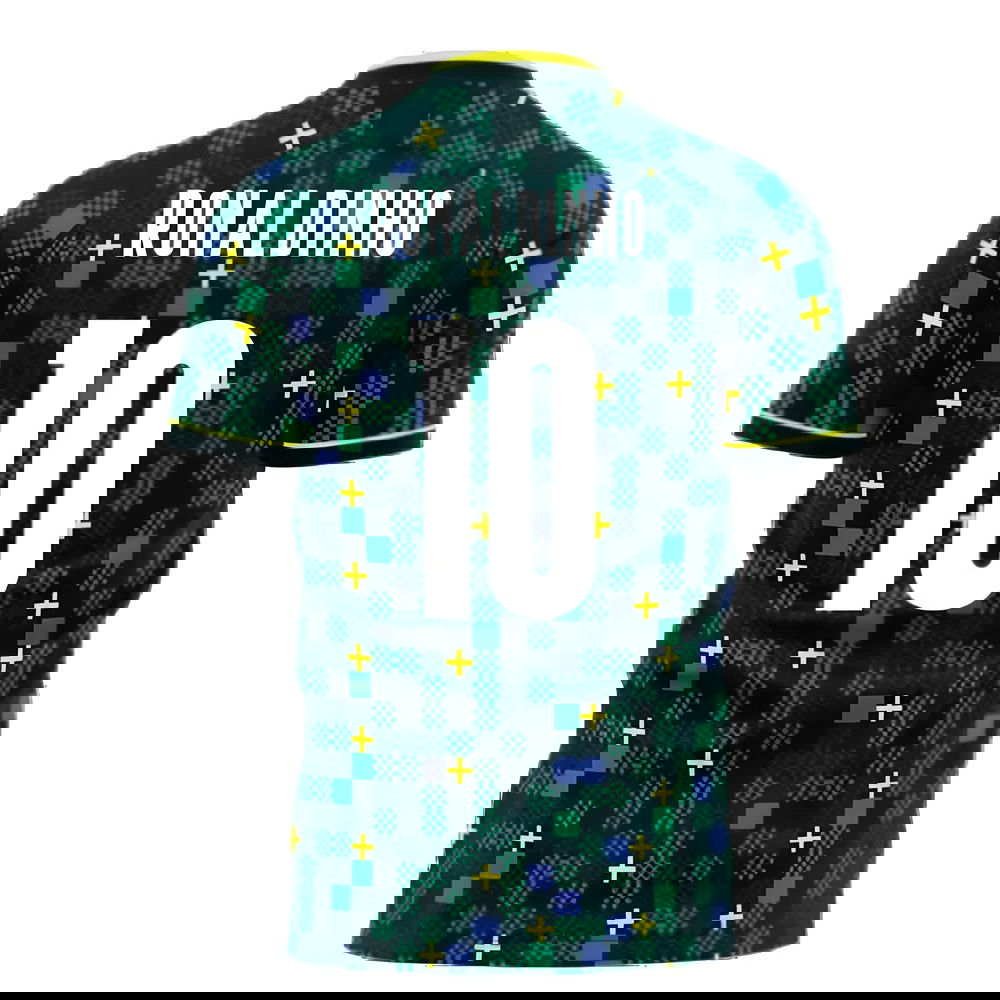  Brazil 2025-2026 Third Concept Football Kit (Libero) (RONALDINHO 10)