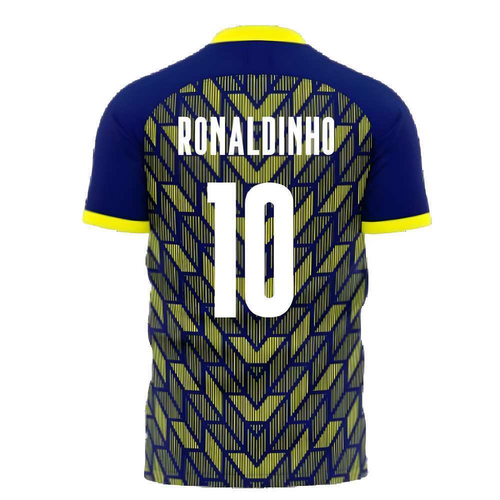  Brazil 2025-2026 Special Edition Concept Football Kit (Airo) (RONALDINHO 10)