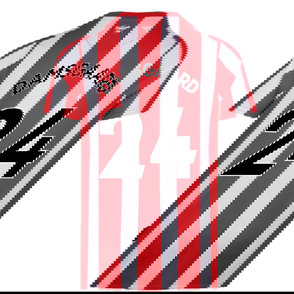 Brentford 2021-23 Home Shirt (L) (Mint) (DAMSGAARD 24)
