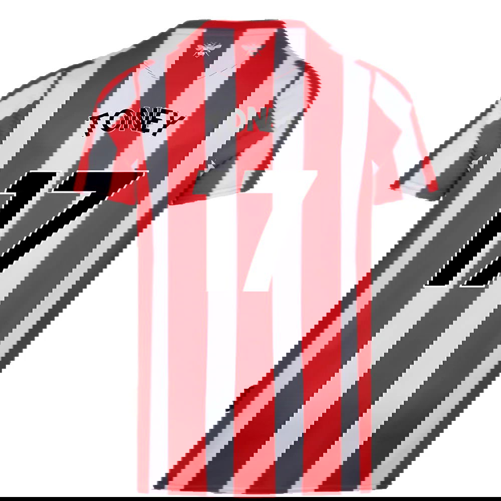 Brentford 2021-23 Home Shirt (XXL) (Mint) (TONEY 17)