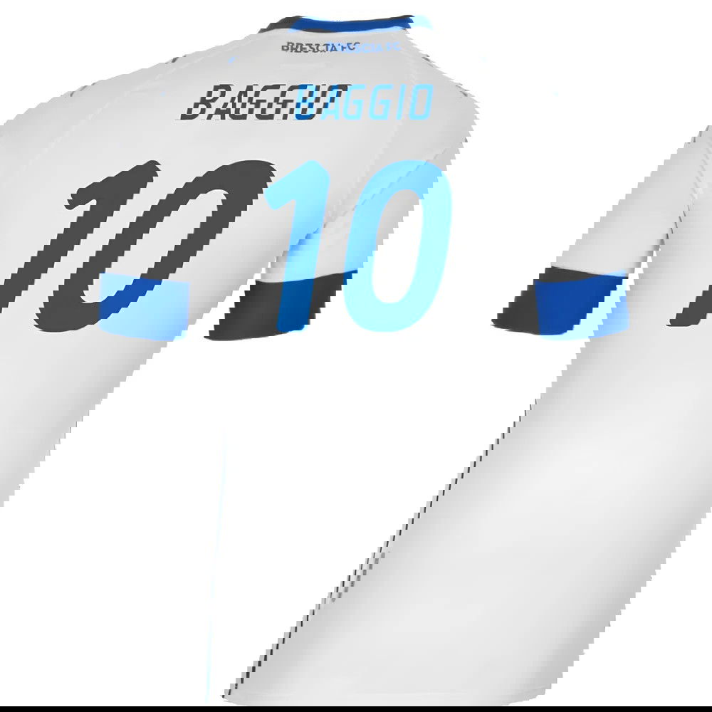Brescia 2020-21 Away Shirt (Sponsorless) (XL) (BAGGIO 10) (Mint)