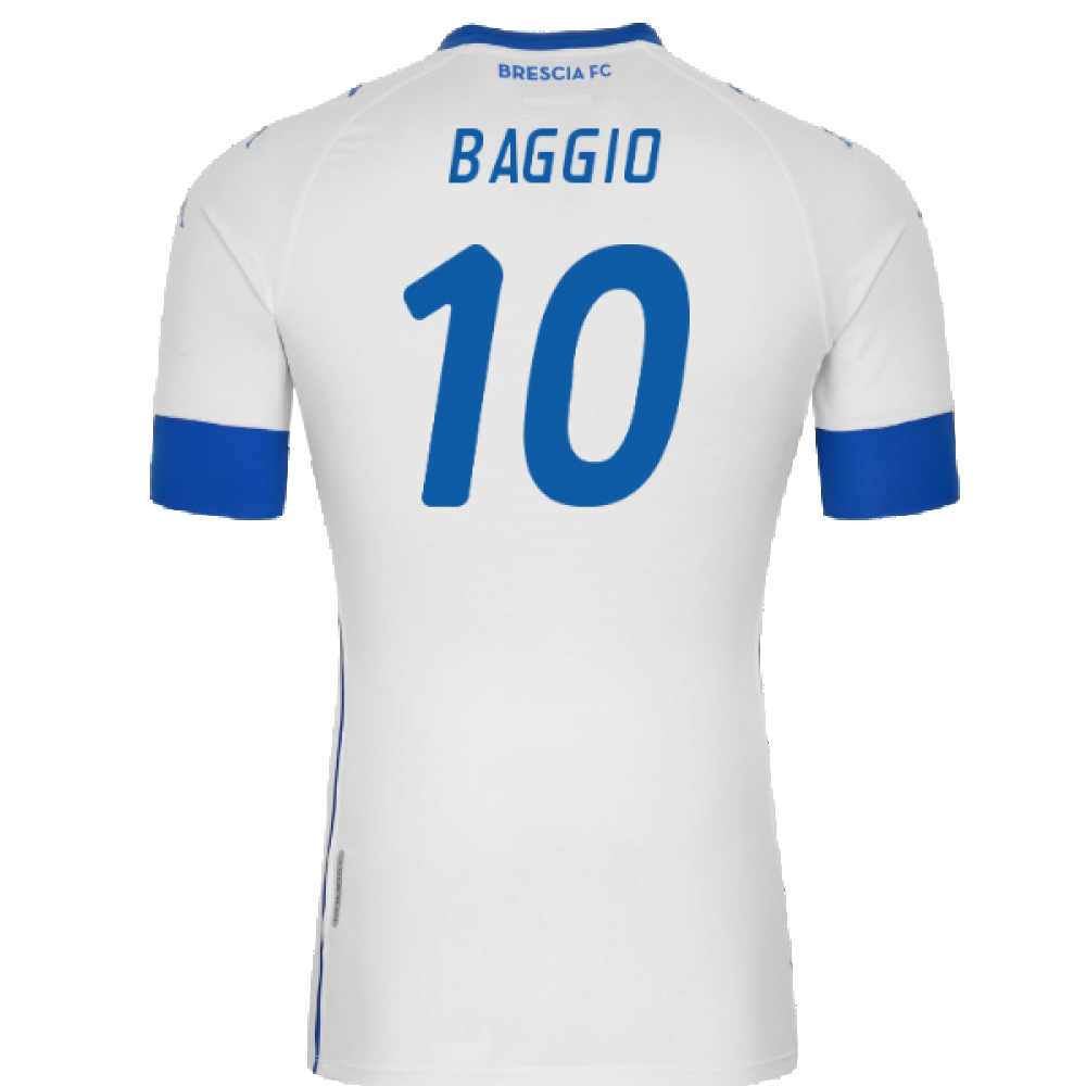 Brescia 2020-21 Away Shirt (Sponsorless) (XL) (BAGGIO 10) (Mint)