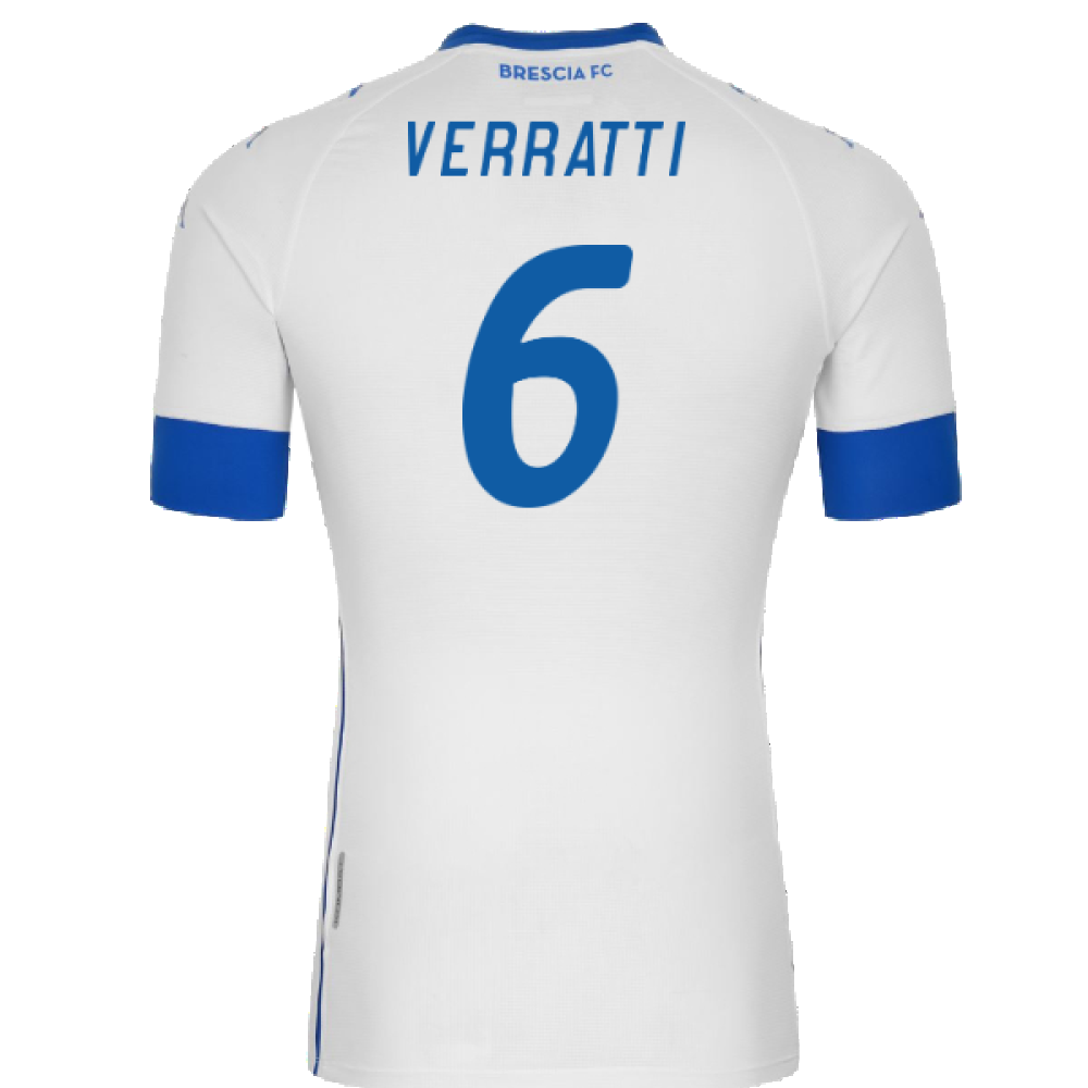 Brescia 2020-21 Away Shirt (Sponsorless) (XL) (VERRATTI 6) (Mint)