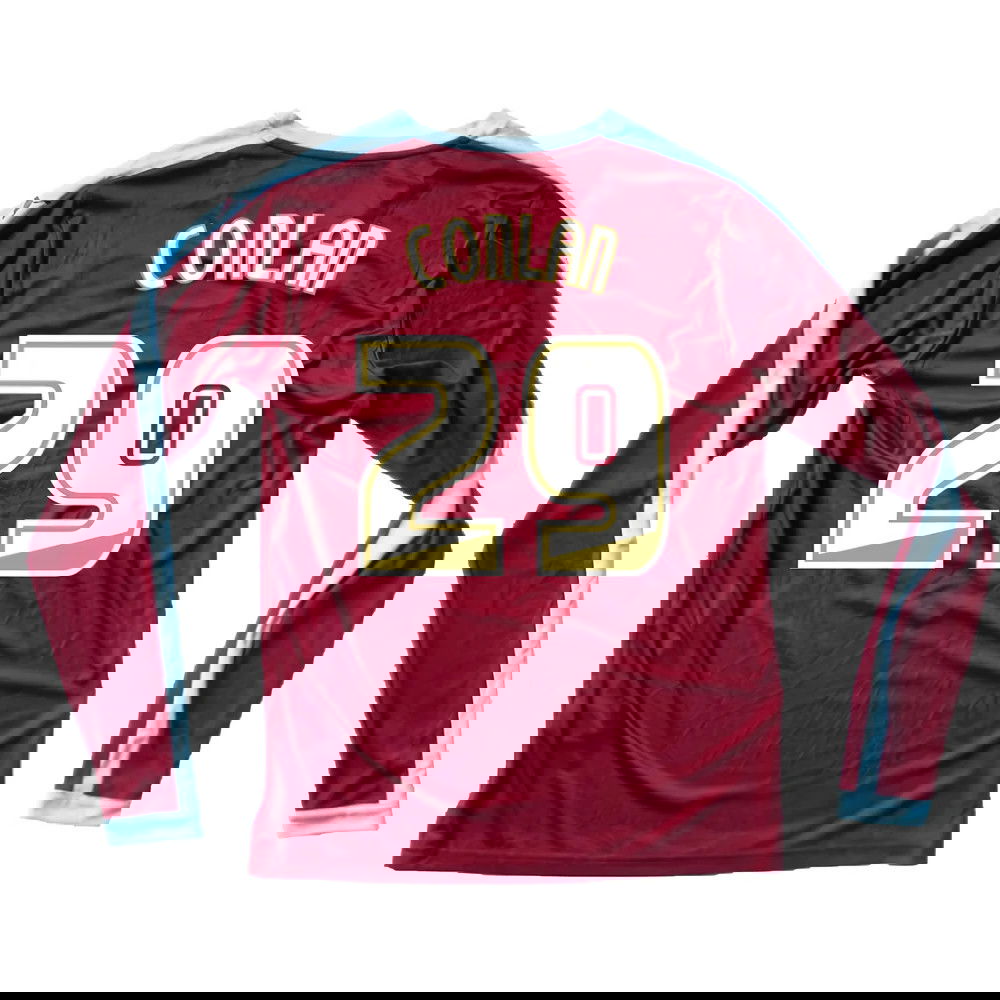 Burnley 2015-16 Long Sleeve Home Shirt ((Excellent) S) (Conlan 29)