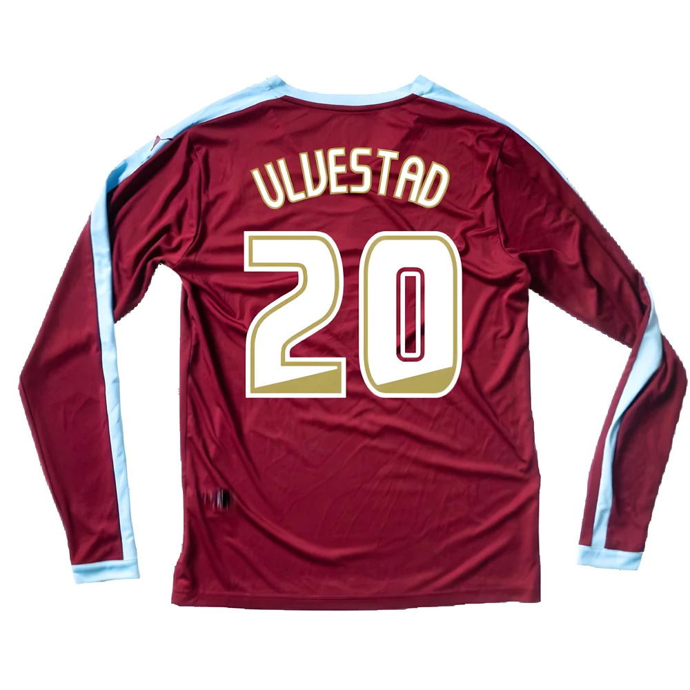 Burnley 2015-16 Long Sleeve Home Shirt ((Excellent) S) (Ulvestad 20)